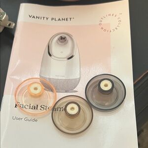 Facial Steamer with Multi-Color Nozzles